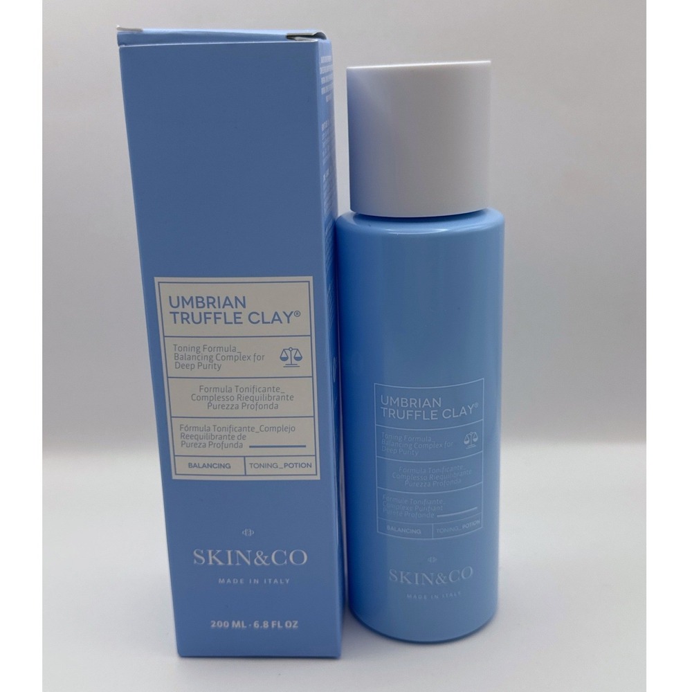 Skin&Co Roma Blue Umbrian Truffle Clay Toning Potion Pore Refiner 6.8oz NIB